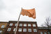 Skincoloured flag on Boulevarden. (Photo Niels Fabæk)