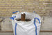 Jan Danebod and Peter Olsen / Polypropelene uncoated bigbag, harpet muld, beton, stålprofil